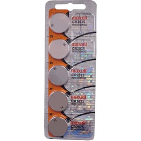 Cb Distributing Maxell  5-Pack 3V Lithium Coin Cell Batteries ST3704652
